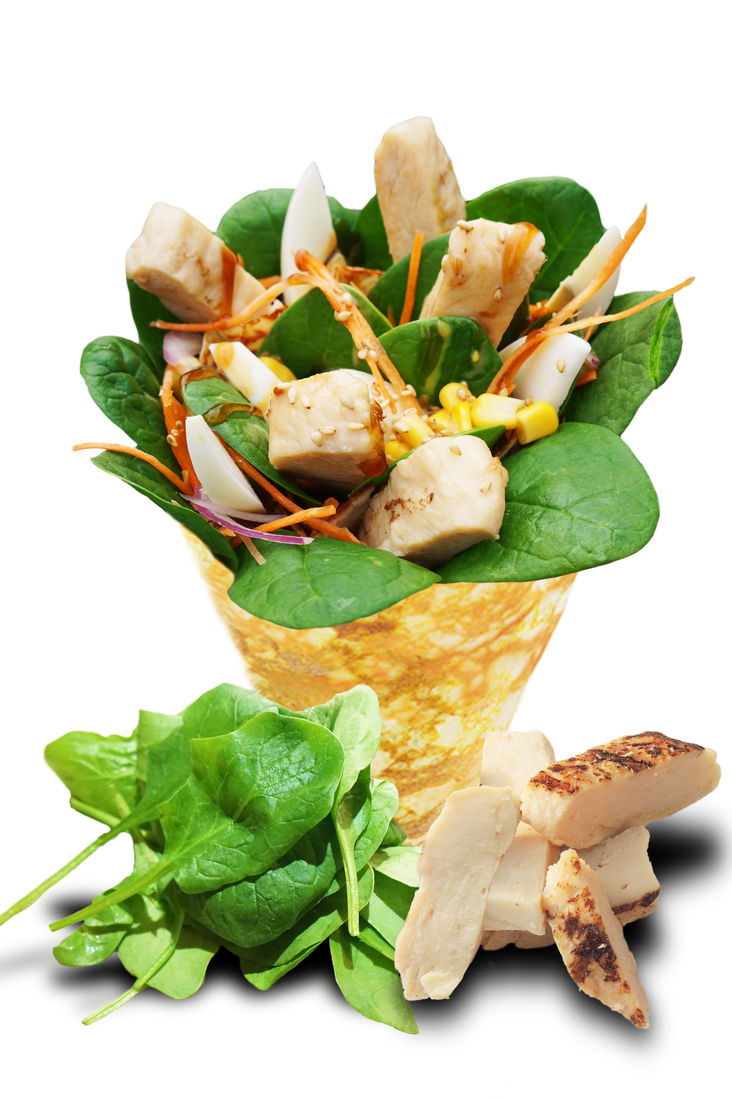 Chicken Teriyaki - T-swirl Crêpe